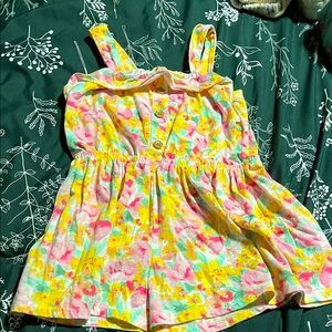 OshKosh B'gosh 4T Pastel Floral Romper